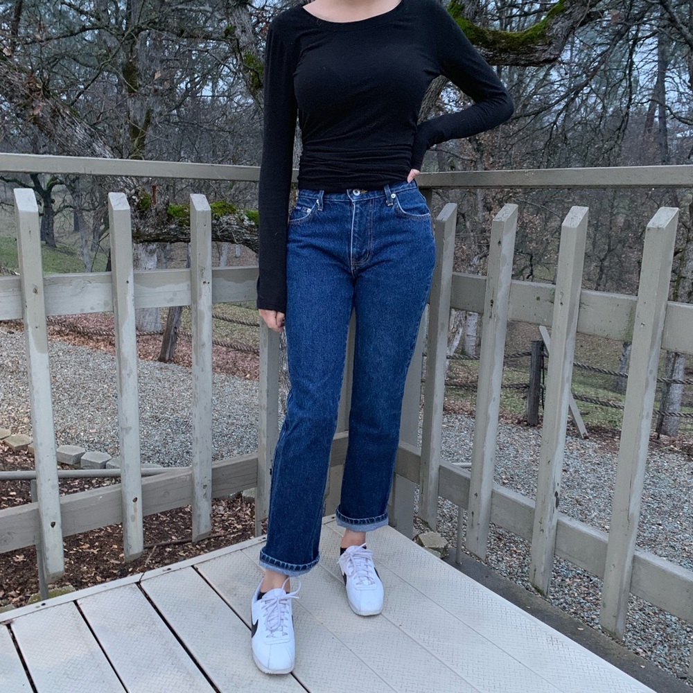 VINTAGE EXPRESS BLEUS JEANS!